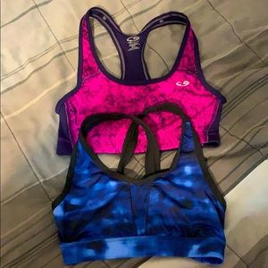 Duo Dry racerback sports bras